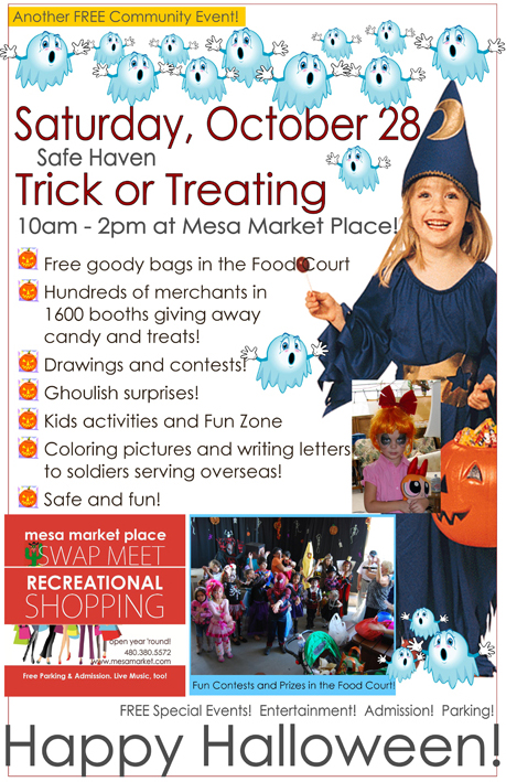 2017 Safe Haven Trick or Treat Family Event @ Mesa Market Place Swap Meet | Mesa | Arizona | United States