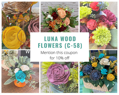 Luna Wood Flowers